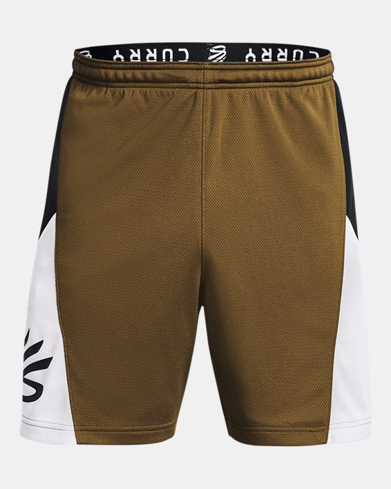 Men's Curry Splash Shorts, Brown, pdpMainDesktop image number 5